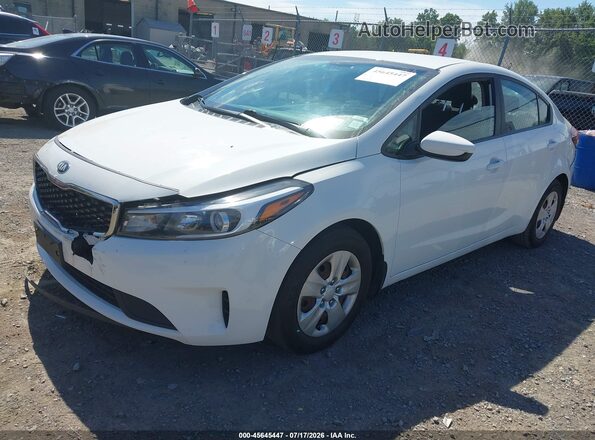 3KPFK4A72HE089287 2017 KIA FORTE White Przód lewy