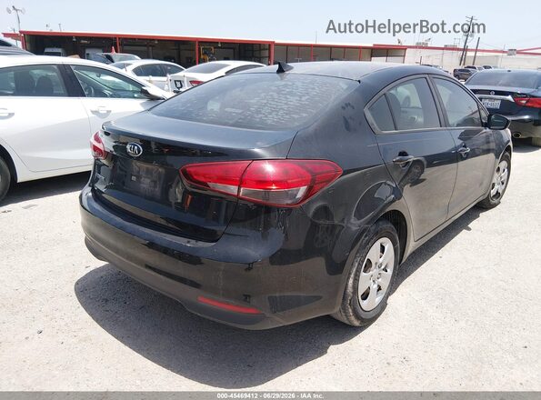 3KPFK4A72HE106962 2017 KIA FORTE Black უკანა მარჯვენა