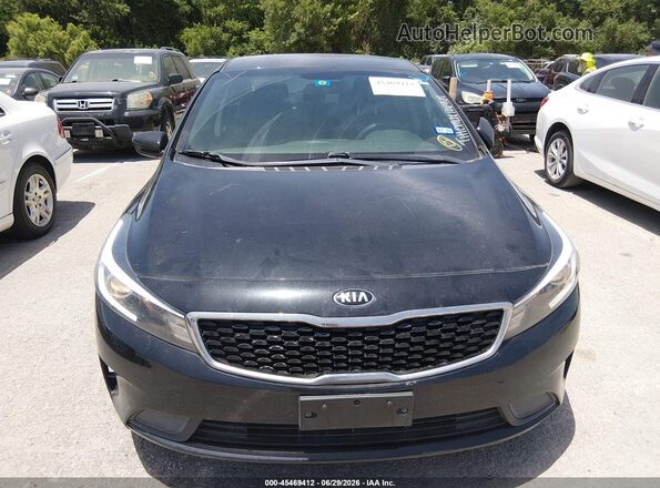 3KPFK4A72HE106962 2017 KIA FORTE Black წინა ხედი