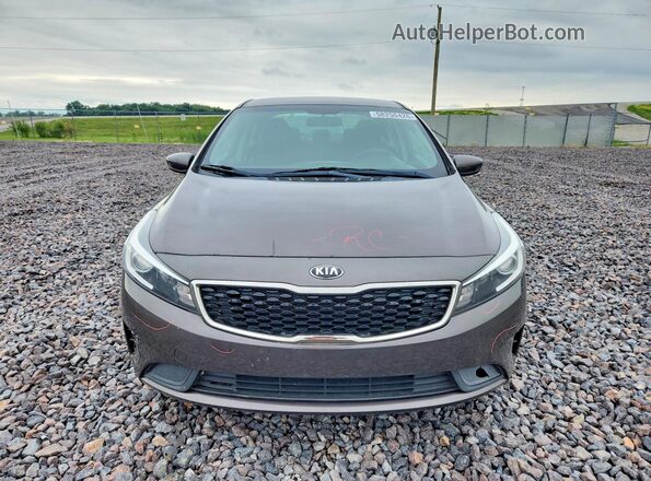 3KPFK4A72HE127679 2017 KIA FORTE Коричневый Вид спереди