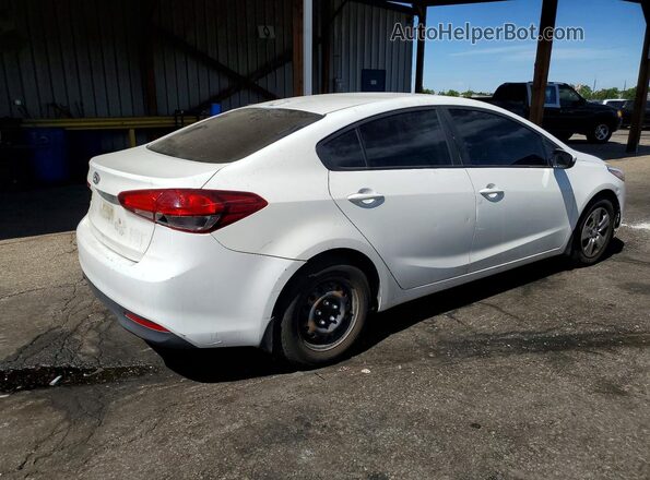 3KPFK4A72JE185040 2018 KIA FORTE White Trasero derecho