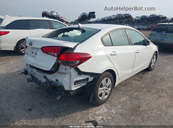 3KPFK4A72JE219977 2018 KIA FORTE White Tył prawy