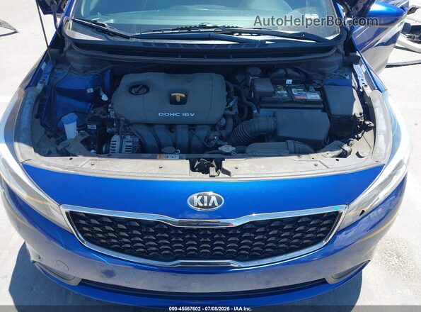 3KPFK4A73HE006711 2017 KIA FORTE Blue Widok z tyłu