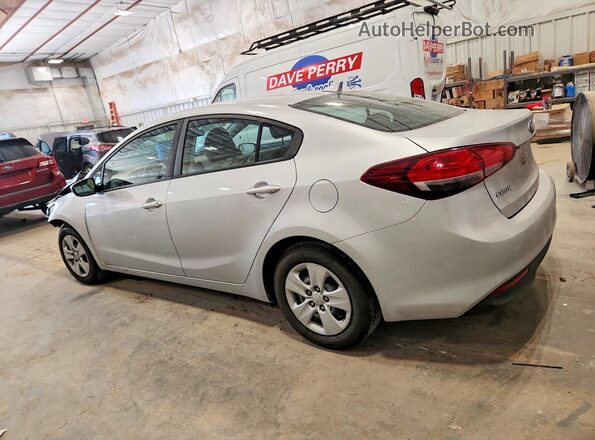 3KPFK4A73HE047808 2017 KIA FORTE Silver უკანა მარცხენა
