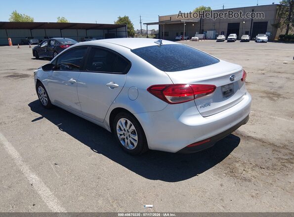 3KPFK4A73HE066455 2017 KIA FORTE Серебряный Задняя левая четверть