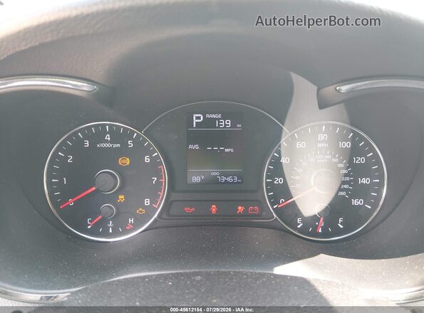 3KPFK4A73HE070490 2017 KIA FORTE Silver Rear seats view
