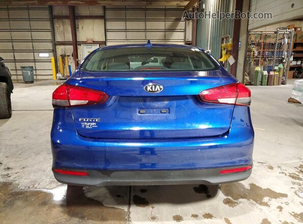 3KPFK4A73HE087581 2017 KIA FORTE Blue Vista trasera