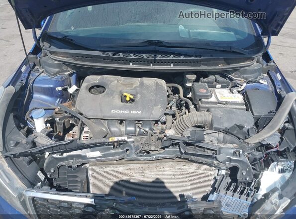 3KPFK4A73HE158293 2017 KIA FORTE Blue Հետևի տեսք