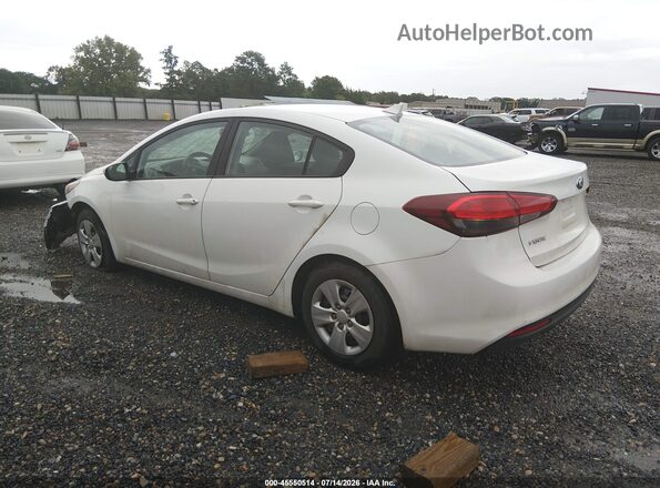 3KPFK4A74HE083782 2017 KIA FORTE White Задня ліва чверть