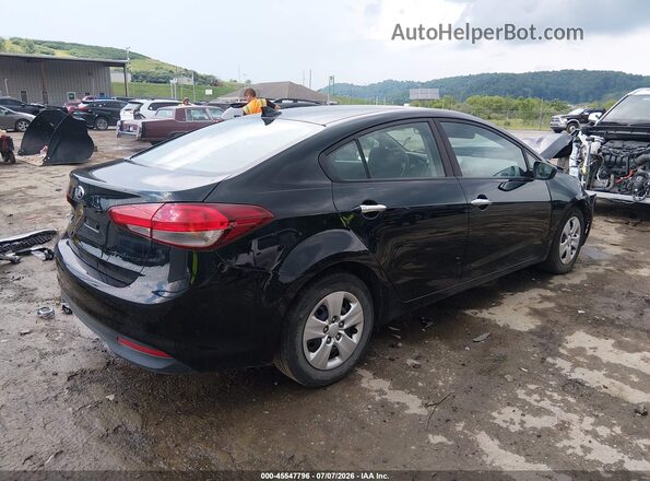 3KPFK4A74HE104436 2017 KIA FORTE Black Rear right