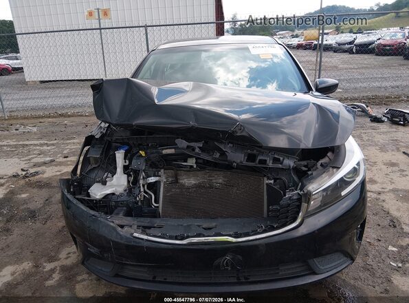 3KPFK4A74HE104436 2017 KIA FORTE Black Rear interior view