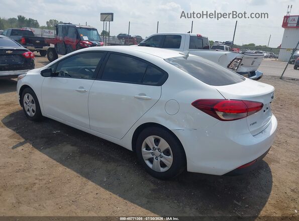 3KPFK4A74HE158416 2017 KIA FORTE White Tył lewy
