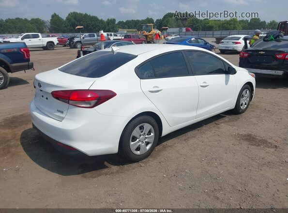 3KPFK4A74HE158416 2017 KIA FORTE White Tył prawy