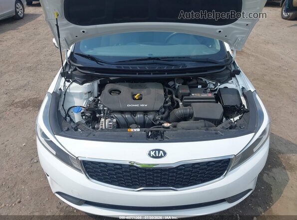 3KPFK4A74HE158416 2017 KIA FORTE White Widok z tyłu