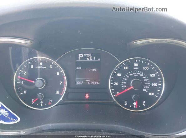 3KPFK4A74JE241589 2018 KIA FORTE White უკანა სავარძლების ხედი
