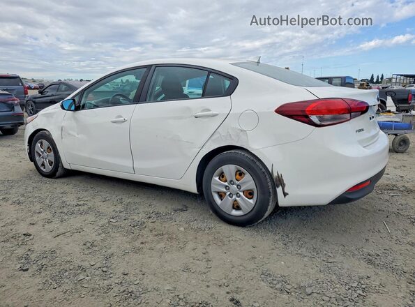 3KPFK4A74JE268632 2018 KIA FORTE White Tył lewy