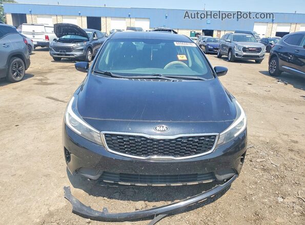 3KPFK4A75HE055117 2017 KIA FORTE Black Դիմացի տեսք