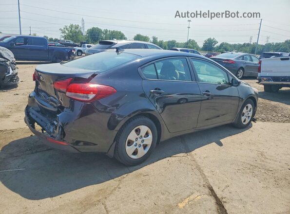 3KPFK4A75HE055117 2017 KIA FORTE Black Հետևի աջ
