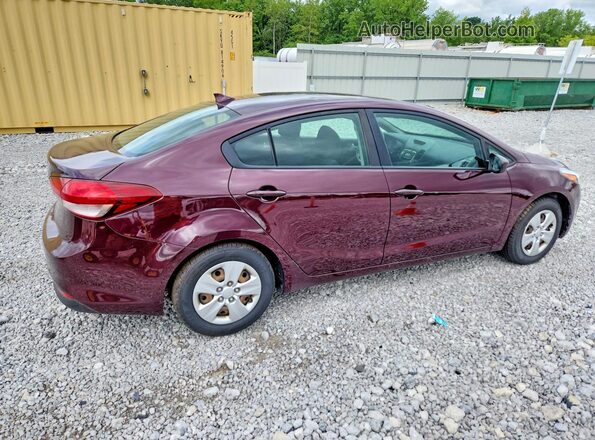 3KPFK4A75JE174615 2018 KIA FORTE Purple Trasero derecho
