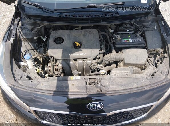 3KPFK4A76HE054025 2017 KIA FORTE Black Vista trasera