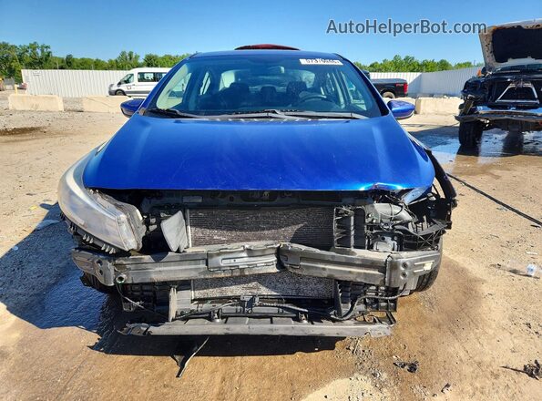 3KPFK4A76HE056499 2017 KIA FORTE Blue Вид спереду