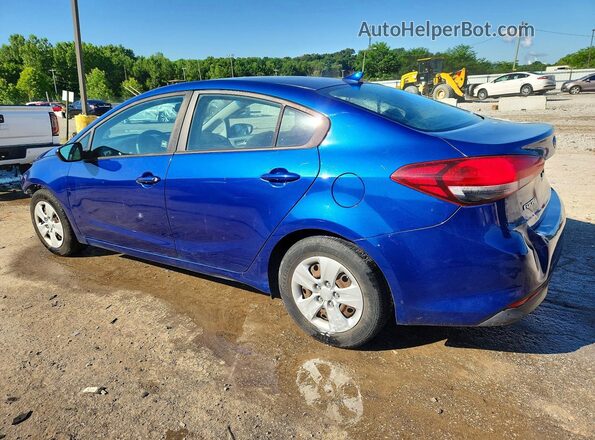 3KPFK4A76HE056499 2017 KIA FORTE Blue Задня ліва чверть