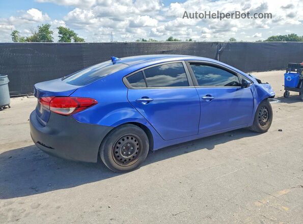 3KPFK4A76HE095335 2017 KIA FORTE Blue Հետևի աջ