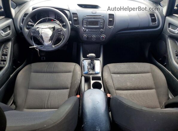 3KPFK4A76HE095335 2017 KIA FORTE Blue Առջևի վահանակի տեսք