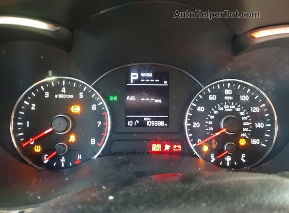 3KPFK4A76HE095335 2017 KIA FORTE Blue Սարքավորումների վահանակի տեսք