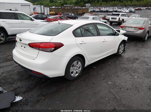 3KPFK4A76HE148874 2017 KIA FORTE White Tył prawy