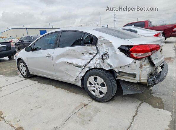 3KPFK4A77HE088992 2017 KIA FORTE Silver Հետևի ձախ