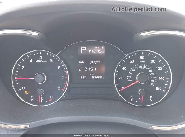 3KPFK4A77HE104351 2017 KIA FORTE White Вид задніх сидінь