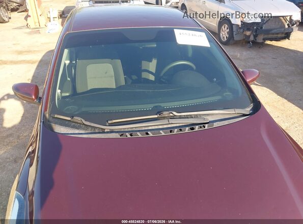 3KPFK4A77HE122719 2017 KIA FORTE Burgundy Вид спереду