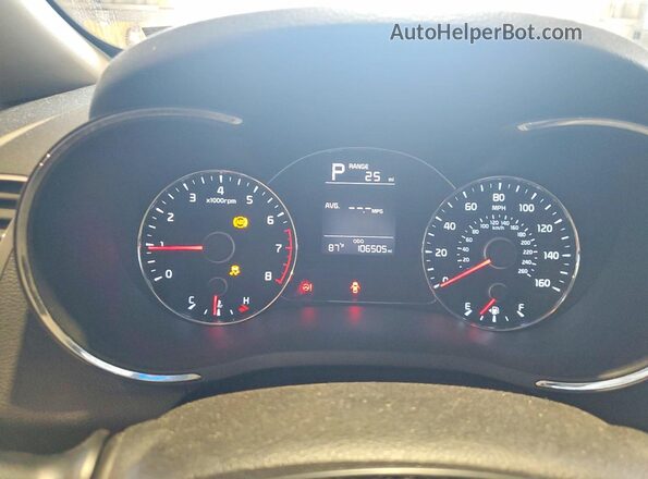 3KPFK4A77JE212619 2018 KIA FORTE Black Instrument cluster view