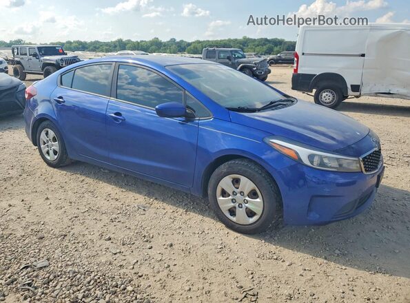3KPFK4A78HE029465 2017 KIA FORTE Blue Передня права чверть