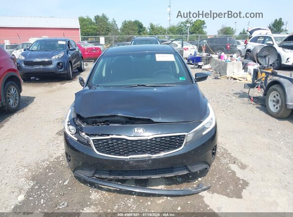 3KPFK4A78HE034875 2017 KIA FORTE Черный Вид щитка приборов