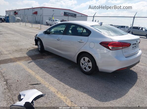 3KPFK4A78HE089729 2017 KIA FORTE Silver Rear left