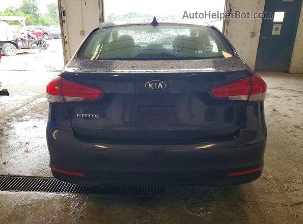 3KPFK4A79HE040443 2017 KIA FORTE Burgundy Հետևի տեսք