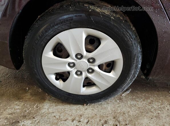 3KPFK4A79HE040443 2017 KIA FORTE Burgundy 