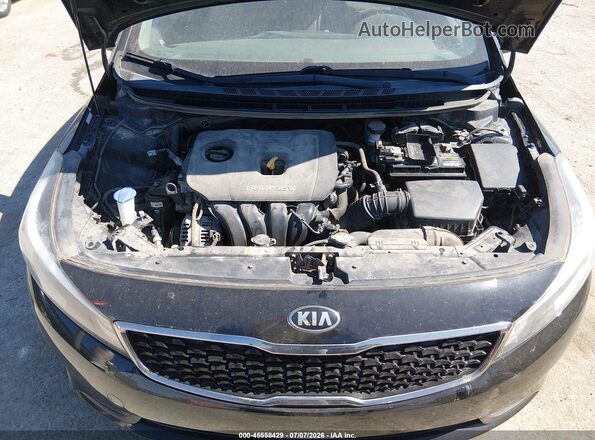 3KPFK4A79HE059218 2017 KIA FORTE Black Rear view