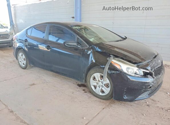 3KPFK4A79HE092638 2017 KIA FORTE Black Передня права чверть