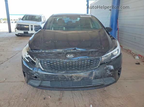3KPFK4A79HE092638 2017 KIA FORTE Black Вид спереду
