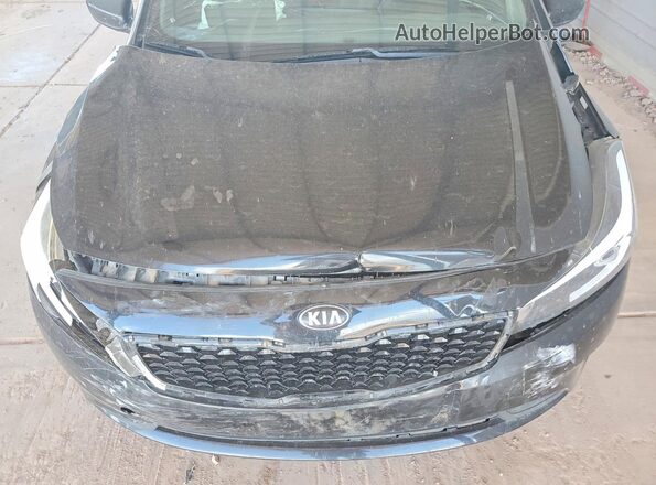 3KPFK4A79HE092638 2017 KIA FORTE Black Вид задньої частини салону