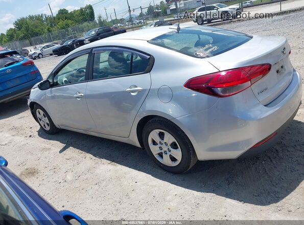 3KPFK4A79HE093966 2017 KIA FORTE Silver Հետևի ձախ