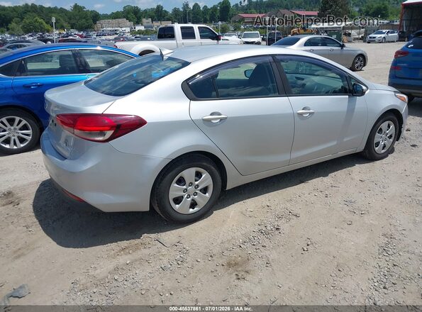 3KPFK4A79HE093966 2017 KIA FORTE Silver Հետևի աջ