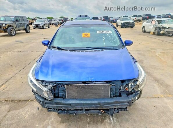 3KPFK4A79HE143720 2017 KIA FORTE Синий Вид спереди