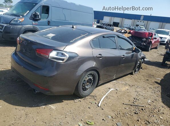 3KPFK4A79HE153776 2017 KIA FORTE Brown Rear right