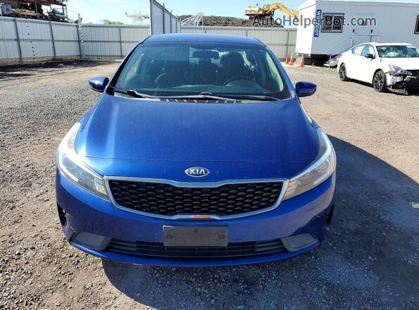 3KPFK4A79JE203940 2018 KIA FORTE Blue Вид спереду