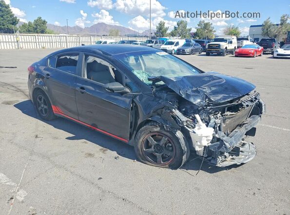 3KPFK4A7XHE032917 2017 KIA FORTE Black Delantero derecho