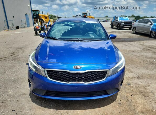3KPFK4A7XHE053606 2017 KIA FORTE Blue Вид спереду